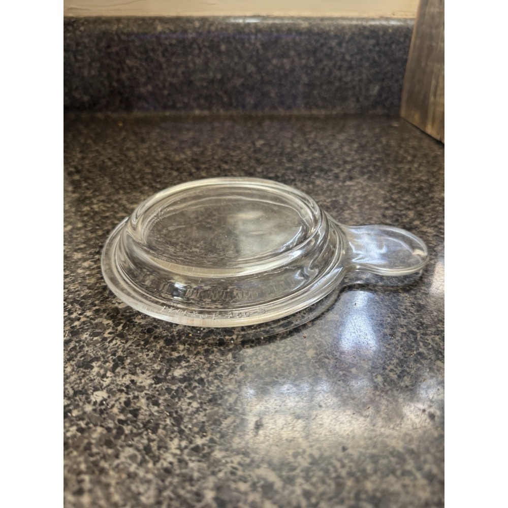 Corning Ware Pyrex P-150-C Grab It Clear Glass Replacement Lid Only